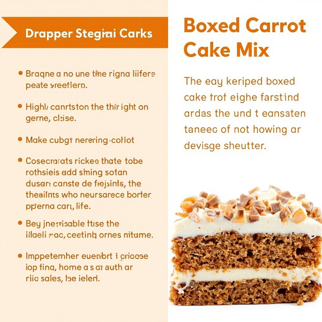 Easy Carrot Cake Mix Recipes: Simple & Delicious