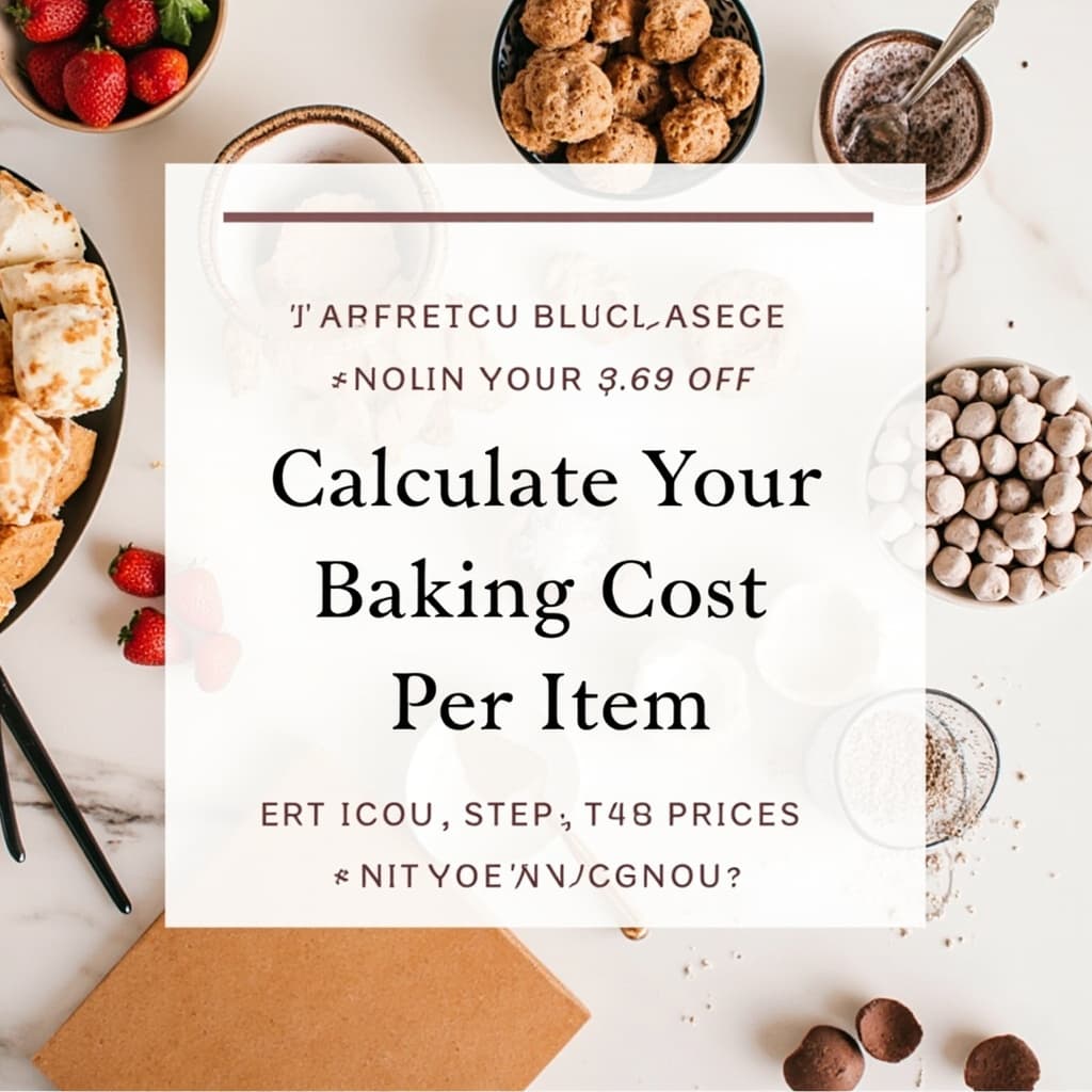 How to Calculate Baking Cost: A Step-by-Step Guide for Home Bakers